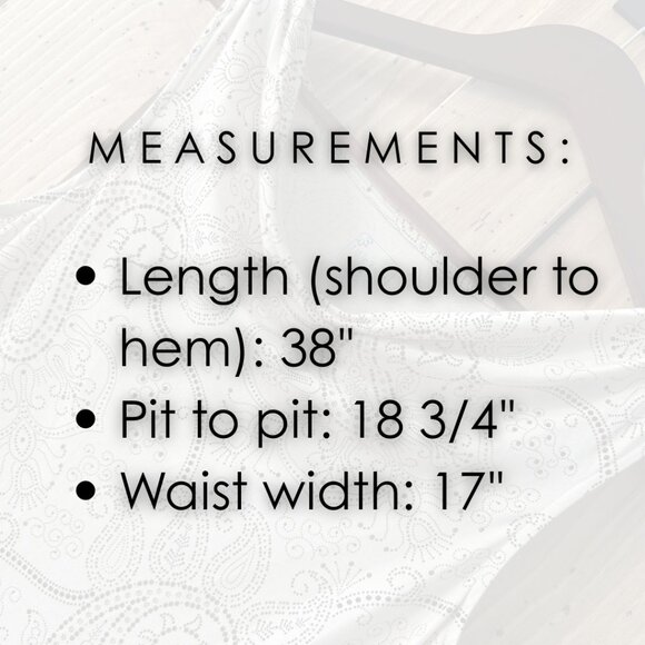 Title Nine Cowl Neck Sleeveless Dress – Neutral Paisley Print – Size M - Picture 7 of 7